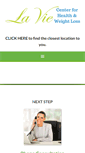Mobile Screenshot of lavieidealdiet.com
